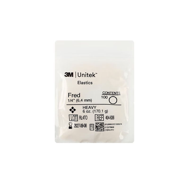 3M 牙科正畸橡皮圈（6盎司） 100粒/包