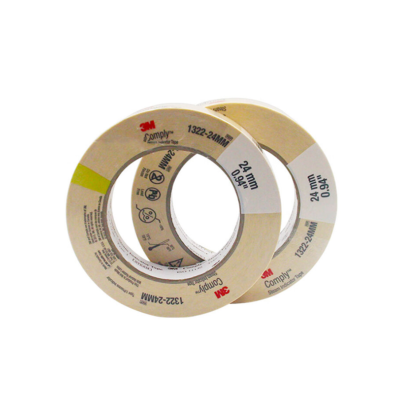 3M/ESPE 蒸汽灭菌指示胶带/斑马纸 1322 24mm*55mm/卷 1卷